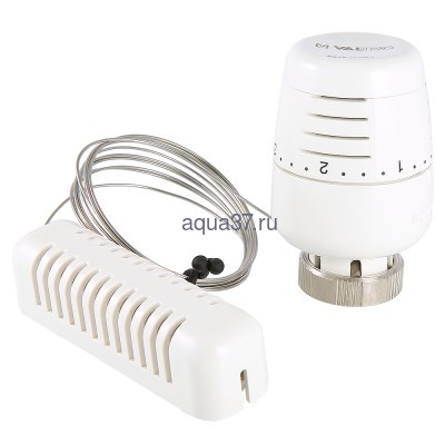 Термоголовка жидкостная с выносным настенным датчиком Valtec Термоголовка жидкостная с выносным настенным датчиком Valtec (фото)