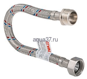 Гибкая подводка гайка/штуцер 150 см 1/2" Valtec Гибкая подводка гайка/штуцер 150 см 1/2" Valtec