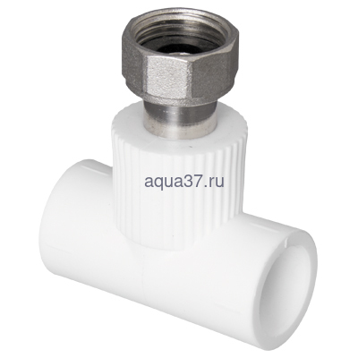 Тройник с накидной гайкой 20 x 1/2" Тебо Тройник с накидной гайкой 20 x 1/2" Тебо