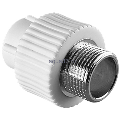 Муфта 20 x 3/4" с наружной резьбой Тебо Муфта 20 x 3/4" с наружной резьбой Тебо