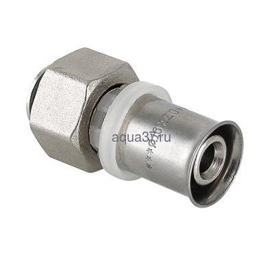 Соединитель коллекторный пресс для трубы 16 х 1/2" Valtec Соединитель коллекторный пресс для трубы 16 х 1/2" Valtec (фото)