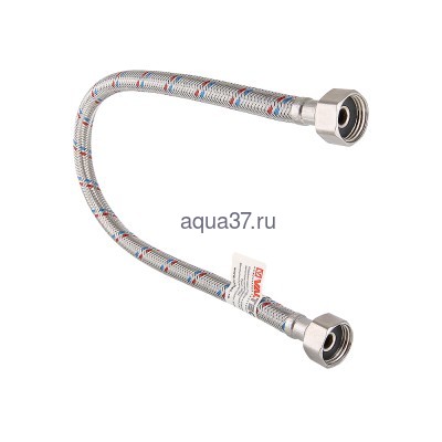 Гибкая подводка гайка/гайка 80 см 1/2" Valtec Гибкая подводка гайка/гайка 80 см 1/2" Valtec (фото)