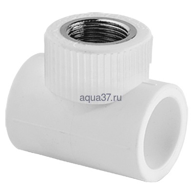 Тройник с внутренней резьбой 25 x 3/4" Тебо Тройник с внутренней резьбой 25 x 3/4" Тебо