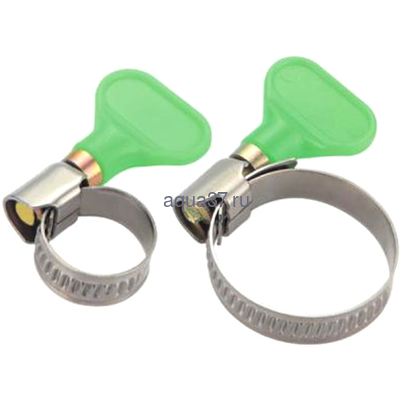 Хомут металлический с ключом 20-32 Хомут металлический с ключом 20-32
