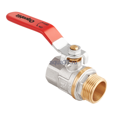 Кран шаровой 1" г/ш ручка АкваХит Кран шаровой 1" г/ш ручка АкваХит