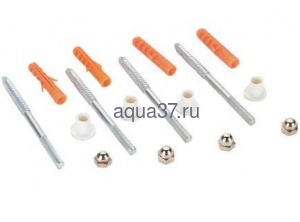 Крепление для унитаза к полу 4 болта Крепление для унитаза к полу 4 болта