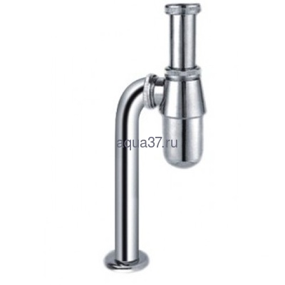 Сифон для раковины без выпуска 1 1/4" х 32 хромированный Frap F81 Сифон для раковины без выпуска 1 1/4" х 32 хромированный Frap F81 (фото)