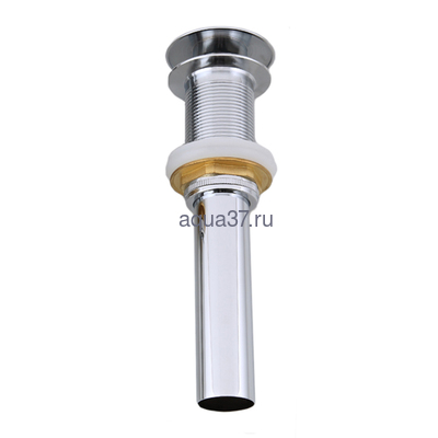 Выпуск для стеклянной раковины 1 1/4" без перелива автоматический хромированный Frap F65 Выпуск для стеклянной раковины 1 1/4" без перелива автоматический хромированный Frap F65 (фото)