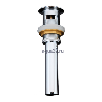 Выпуск для раковины 1 1/4" с переливом автоматический хромированный Frap F66-2 Выпуск для раковины 1 1/4" с переливом автоматический хромированный Frap F66-2 (фото)