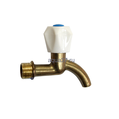 Кран водоразборный латунный 1/2" Кран водоразборный латунный 1/2"