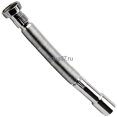 Гибкая труба 40 x 40/50 хромированная удлинённая GF40/08 Jimfen Гибкая труба 40 x 40/50 хромированная удлинённая GF40/08 Jimfen