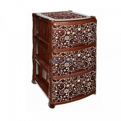 Комод Элегант 3 секции темный Комод Элегант 3 секции темный