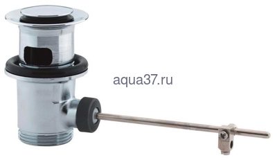 Выпуск 1 1/4 со штоком для подключения к смесителю, нержавейка Выпуск 1 1/4 со штоком для подключения к смесителю, нержавейка