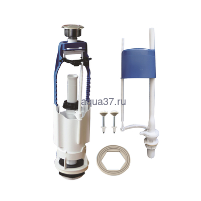 Арматура нижний подвод хромированная кнопка Псков Арматура нижний подвод хромированная кнопка Псков