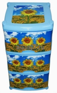 Комод Подсолнух 3 секции Комод Подсолнух 3 секции