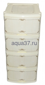 Комод Белёный дуб 4 секции Комод Белёный дуб 4 секции