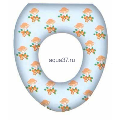 Крышка - накладка д/унитаза мягкая детская Крышка - накладка д/унитаза мягкая детская
