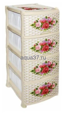 Комод Букет 4 секции Комод Букет 4 секции