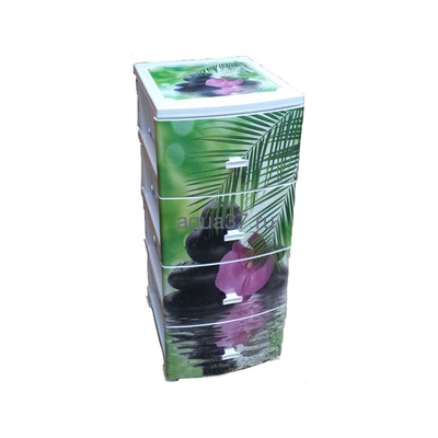 Комод Орхидея 4 секции белый Комод Орхидея 4 секции белый