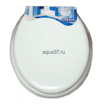 Крышка д/унитаза мягкая "Zalel" белая Крышка д/унитаза мягкая "Zalel" белая