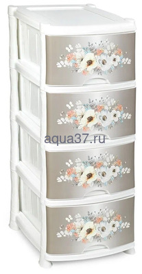 Комод Акварель 4 секции Комод Акварель 4 секции