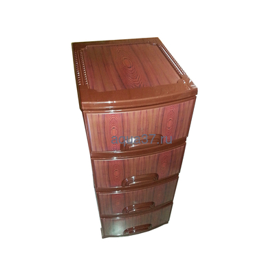 Комод Дерево красное 4 секции Комод Дерево красное 4 секции