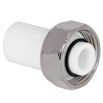 Штуцер с накидной гайкой 20х3/4" евроконус ТЕБО Штуцер с накидной гайкой 20х3/4" евроконус ТЕБО (фото)