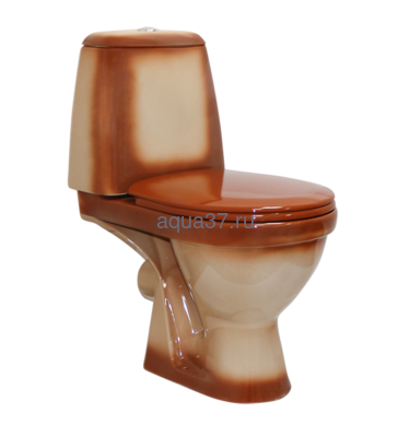 Унитаз-компакт "ПРЕМЬЕР" коричневый Rosa Унитаз-компакт "ПРЕМЬЕР" коричневый Rosa (фото)