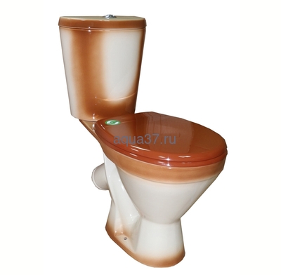 Унитаз-компакт "ЭЛЕГАНТ" коричневый Rosa Унитаз-компакт "ЭЛЕГАНТ" коричневый Rosa (фото)