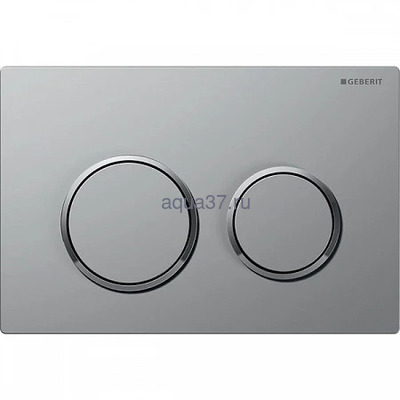 Клавиша смыва Omega 20 лакированный матовый хром Клавиша смыва Omega 20 лакированный матовый хром (фото)