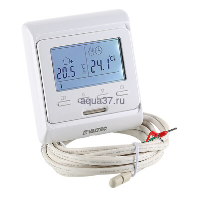 Хронотермостат электронный комнатный с датчиком температуры пола Valtec Хронотермостат электронный комнатный с датчиком температуры пола Valtec (фото)