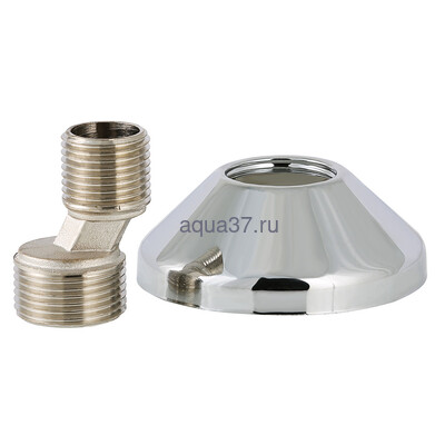 Эксцентрик с декоративной чашкой 3/4" х 1/2" Valtec Эксцентрик с декоративной чашкой 3/4" х 1/2" Valtec (фото)