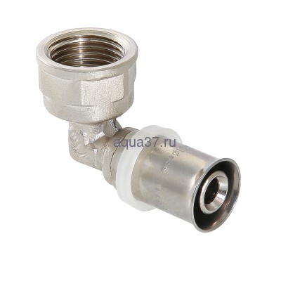 Пресс угольник 26 x 3/4" с внутренней резьбой Valtec Пресс угольник 26 x 3/4" с внутренней резьбой Valtec (фото)