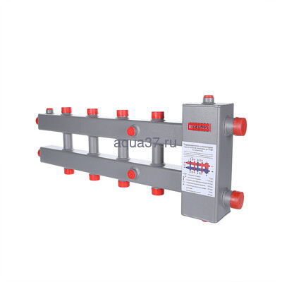 Гидроразделитель с коллектором горизонтальный 3 контура Valtec Гидроразделитель с коллектором горизонтальный 3 контура Valtec (фото)