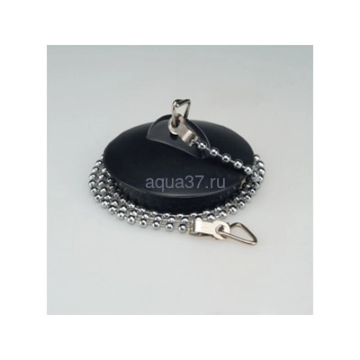Пробка для ванны резиновая с цепочкой Пробка для ванны резиновая с цепочкой
