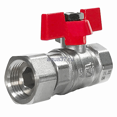 Кран шаровой с накидной гайкой 3/4 г/г STI для котлов Кран шаровой с накидной гайкой 3/4 г/г STI для котлов (фото)