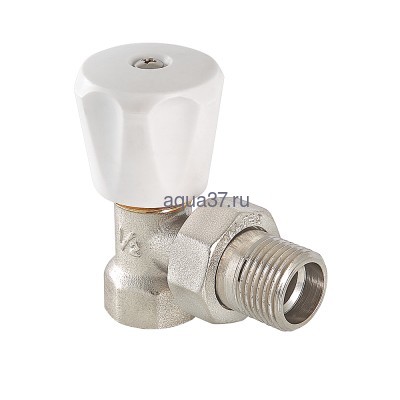 Клапан регулировочный угловой компактный 1/2" Valtec Клапан регулировочный угловой компактный 1/2" Valtec (фото)