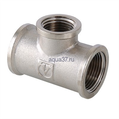 Тройник переходной с внутренней резьбой 1" x 3/4" x 1" Valtec Тройник переходной с внутренней резьбой 1" x 3/4" x 1" Valtec (фото)