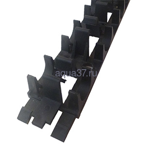 Шина фиксирующая для монтажа труб теплого пола для 16 мм и 20 мм Шина фиксирующая для монтажа труб теплого пола для 16 мм и 20 мм