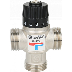 Термостатический смесительный клапан 3/4 GAPPO G1441.05