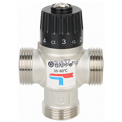 Термостатический смесительный клапан 1" GAPPO G1442.06